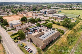 Aerial photo of an Industrial Estate in Watford