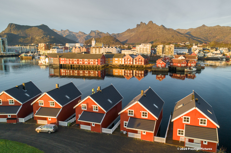 Norwegian Arctic town ©Prestige Pictures